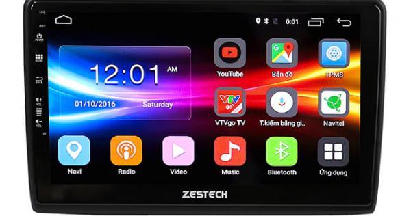 Màn hình android zestech z800 chính hãng sắc nét