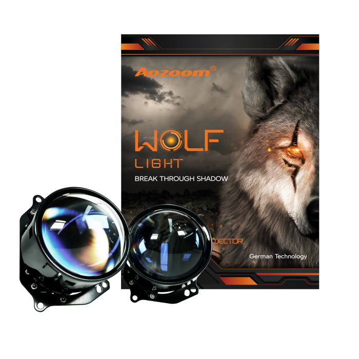  Bi LED chân xoay 2.0 White Wolf Light.